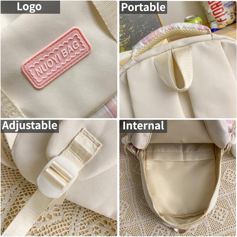 Amazon.com | iwhgrmp Kawaii Backpack with Cute Accessories